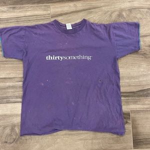 purple tee